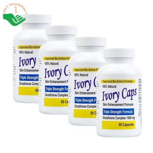 Viên uống trắng da Ivory Caps 1500mg