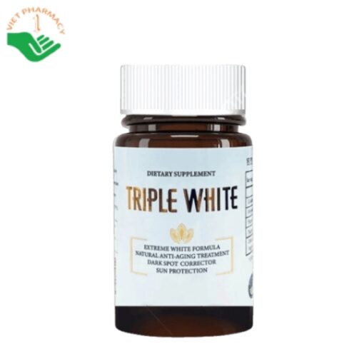 Viên uống trắng da Triple White