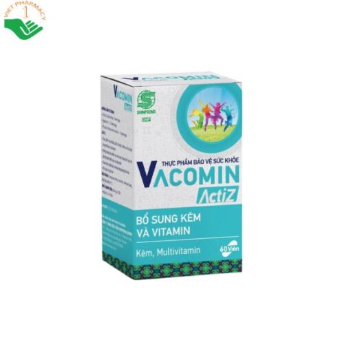 Viên uống bổ sung kẽm hữu cơ và vitamin tổng hợp - SHINPOONG VACOMIN ACTIZ