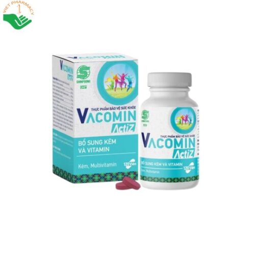 Viên uống bổ sung kẽm hữu cơ và vitamin tổng hợp - SHINPOONG VACOMIN ACTIZ