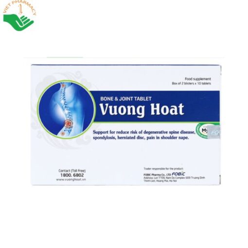 Viên xương khớp Vương Hoạt (Hộp 20 viên)