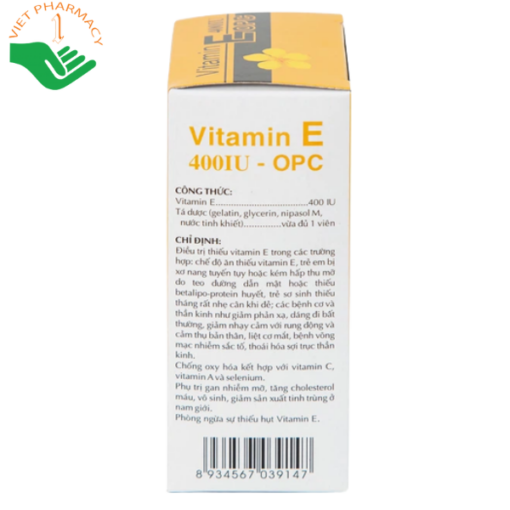 Vitamin E 400 IU OPC