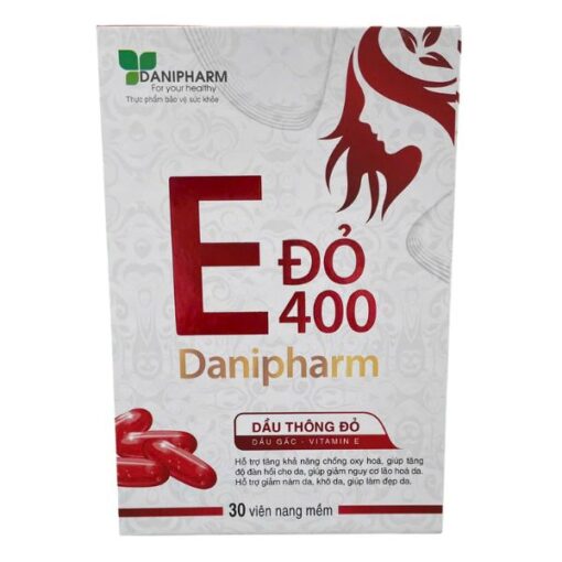 Vitamin E ĐỎ 400 Danipharm