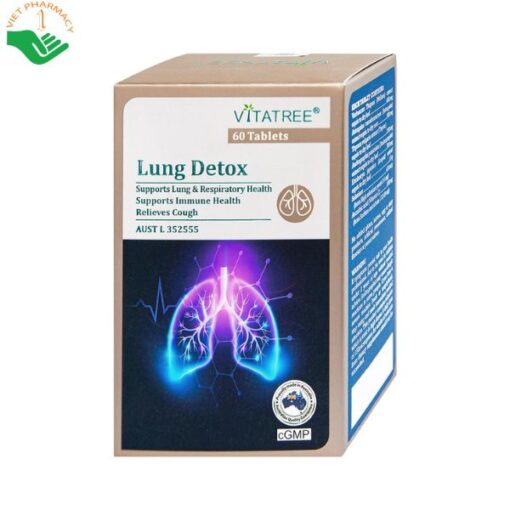 Vitatree Lung Detox 60 viên – Viên uống bổ phổi