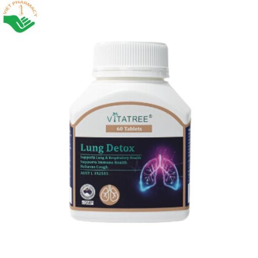 Vitatree Lung Detox 60 viên – Viên uống bổ phổi