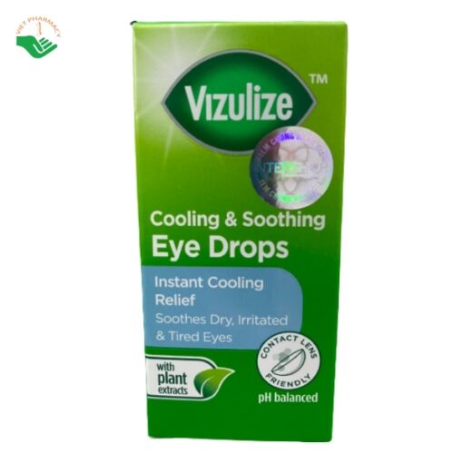 Dung dịch nhỏ mắt Vizulize Cooling & Soothing Eye Drops Instant Cooling Relief