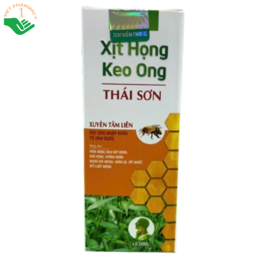 Xịt họng keo ong Thái Sơn