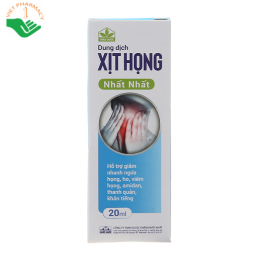 DUNG DỊCH XỊT HỌNG NHẤT NHẤT