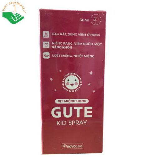 Xịt miệng họng Gute Kid Spray