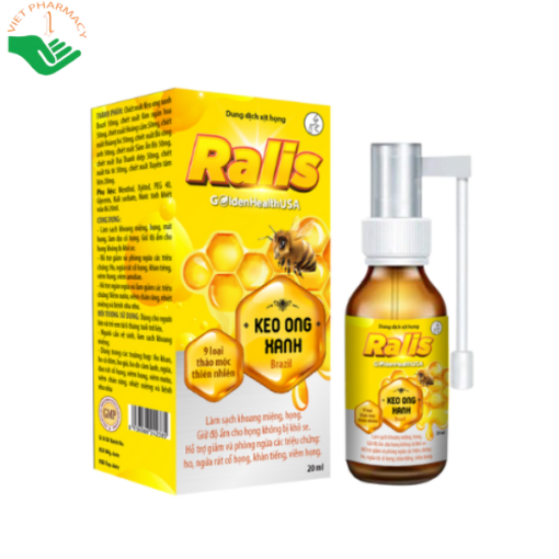 XỊT HỌNG RALIS GOLDEN HEALTH USA