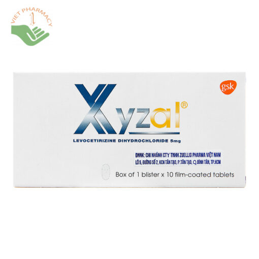 Thuốc Xyzal 5mg