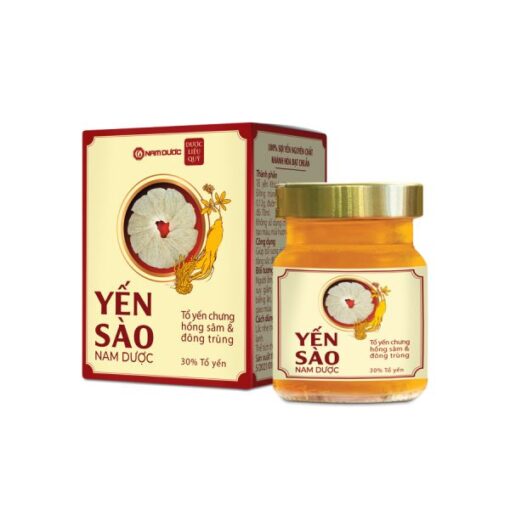 Yến sào Nam Dược - Tổ yến chưng Hồng Sâm & Đông Trùng