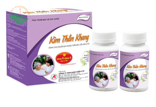 Kim Thần Khang – Hỗ trợ suy nhược thần kinh (Hộp 180 viên)