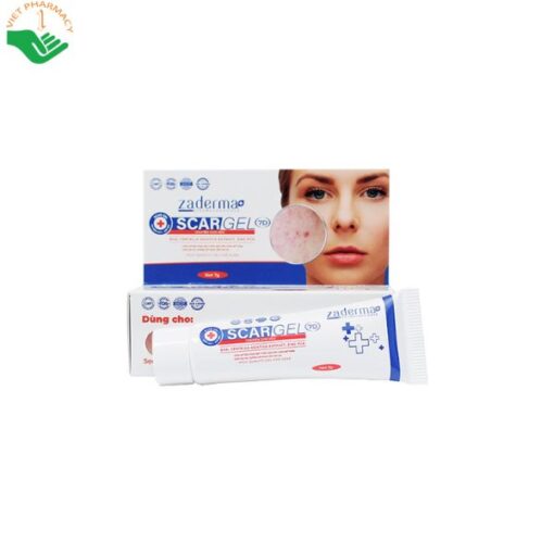 Zaderma Scar Gel 7D - Hỗ trợ mờ sẹo, giảm thâm, dưỡng ẩm