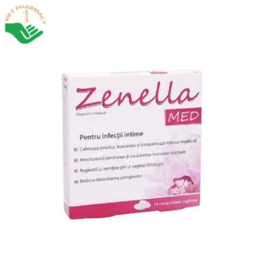 Zenella Med hỗ trợ điều trị và ngăn ngừa viêm phụ khoa