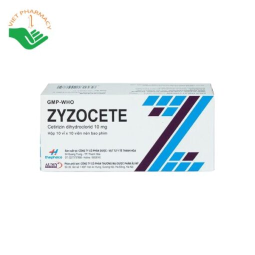 Zyzocete- Thuốc điều trị dị ứng