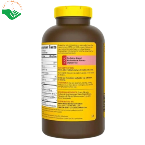 Viên uống Fish Oil 1200mg Nature Made