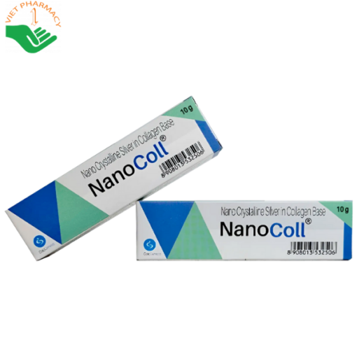 Gel bôi bỏng và điều trị vết thương Nano Coll 10g