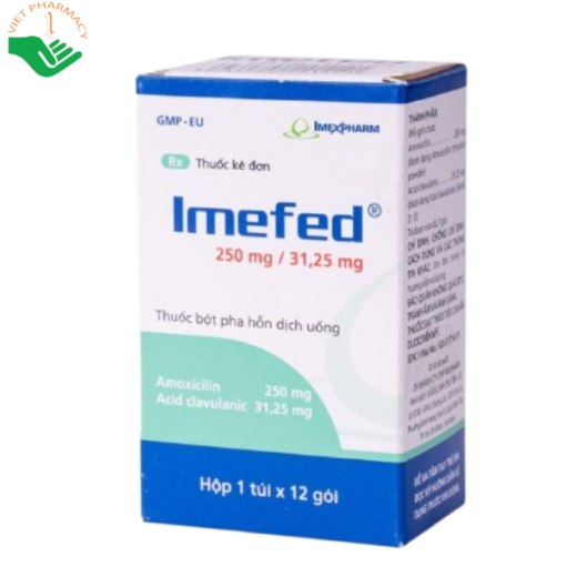 Thuốc Imefed 250mg/31,25mg