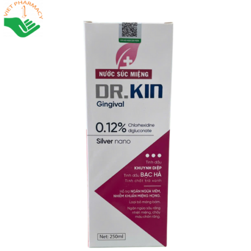 Nước súc miệng Dr.Kin Gingival 250ml