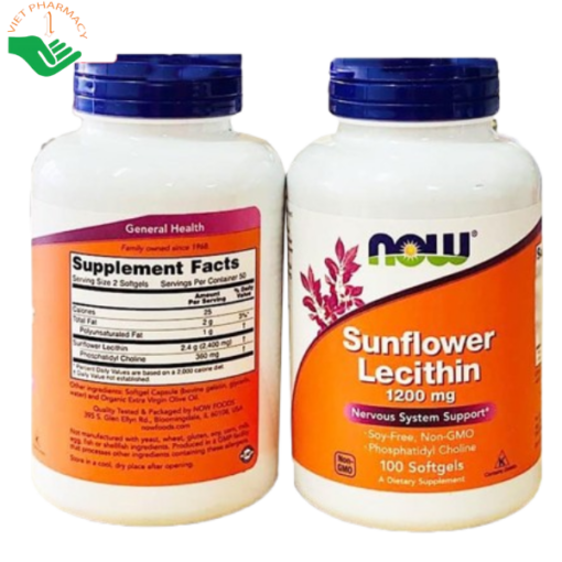 Viên uống Sunflower Lecithin