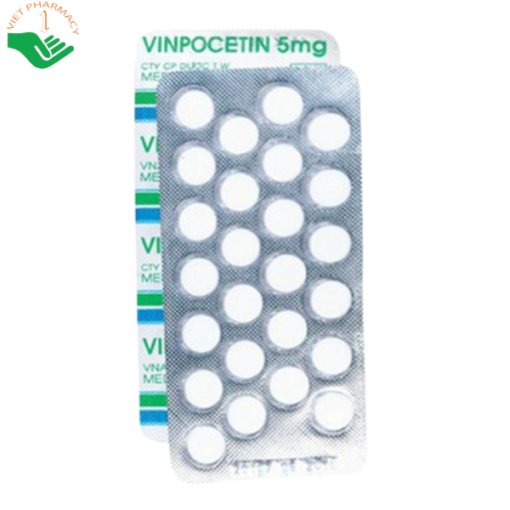 Thuốc Vinpocetin 5mg Mediplantex