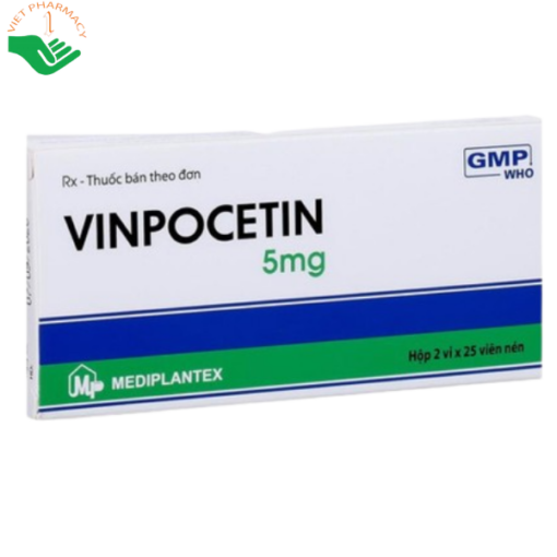 Thuốc Vinpocetin 5mg Mediplantex