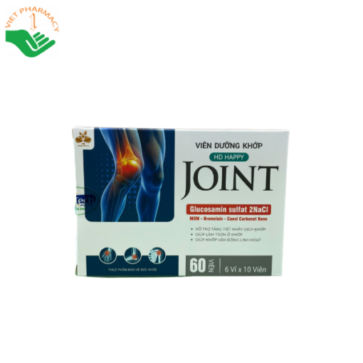 Viên dưỡng khớp Hd Happy Joint 60 viên