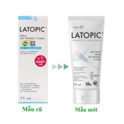 Kem dưỡng ẩm làm dịu ngứa, dị ứng Latopic Face and Body Cream