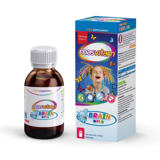 Siro Masvitam Brain Kids - Bổ Sung Năng Lượng Và Tốt Cho Não Bộ Ở Trẻ Em