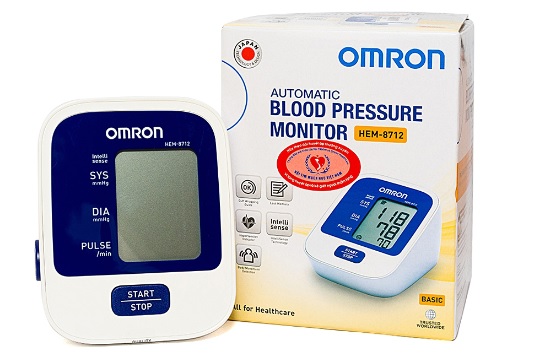 Máy đo huyết áp bắp tay tự động Omron HEM-8712