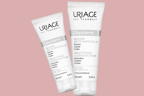 Sữa rửa mặt Uriage Depiderm Mousse Nettoyante Eclat