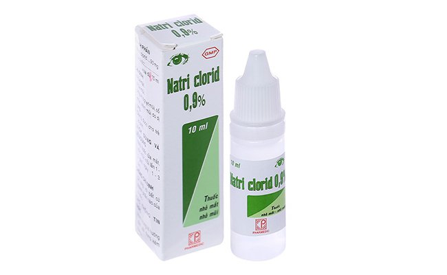 Thuốc nhỏ mắt Natri Clorid 0.9%