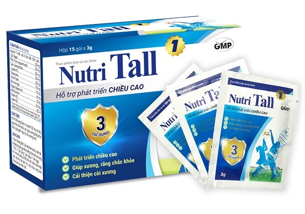 Nutri Tall 1 - Chuyên biệt phát triển chiều cao cho trẻ 1-7 tuổi
