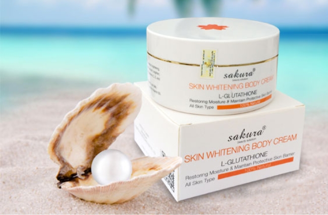 Sakura Skin Whitening BB Body Cream