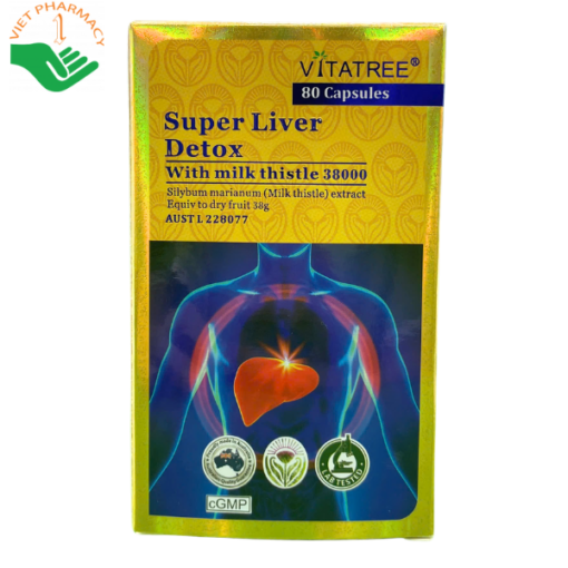 Bổ gan Vitatree Super Liver Detox