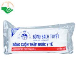 Bông cuộn thấm nước y tế Bông Bạch Tuyết dùng trong y tế và chăm sóc cá nhân