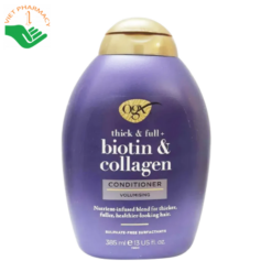 Dầu xả Biotin & Collagen OGX của mỹ 385ml