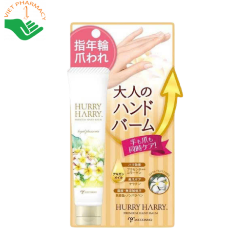 Kem Miccosmo Hurry Harry Premium Hand Balm dưỡng gia tay, giúp da mềm mịn