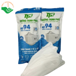 Khẩu trang y tế 4 lớp kháng khuẩn KF94 Trường Thịnh Phát (Bịch10 cái)(Trắng)