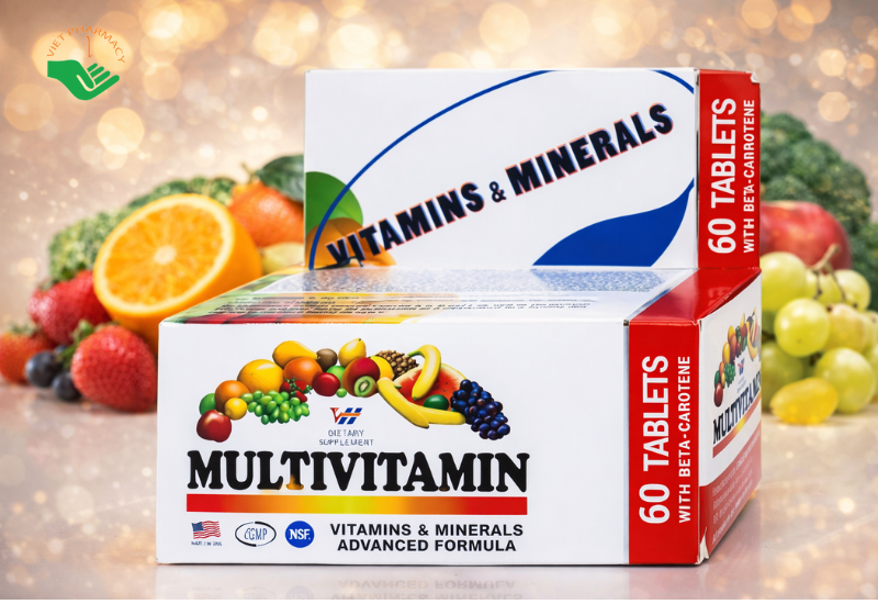 Multivitamin Nutrimed có thể được kết hợp sử dụng nhằm hỗ trợ cung cấp đầy đủ vi chất cho cơ thể.