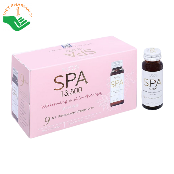 Nước uống hạn chế lão hóa, làm đẹp da Nucos Spa 13.500