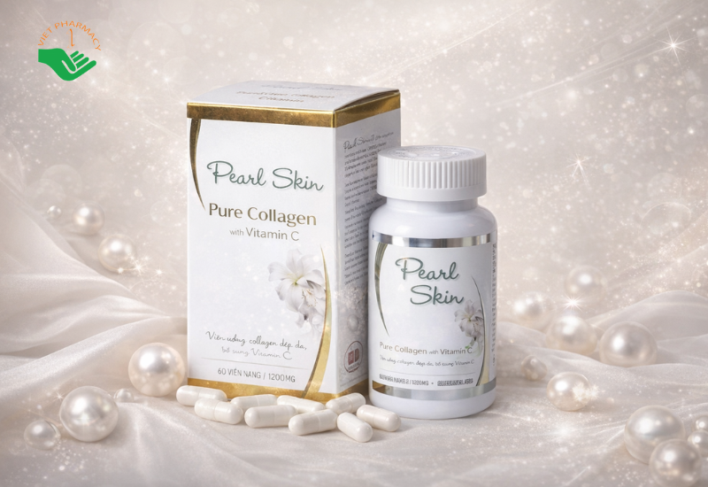 Pearl Skin Collagen phù hợp với nhu cầu bổ sung collagen chăm sóc da hằng ngày