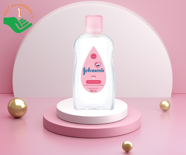 Dầu Massage & Dưỡng ẩm Johnson_s Baby 200ml