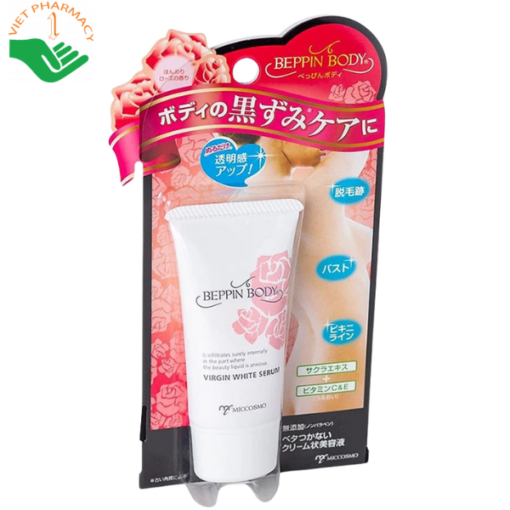 Serum Beppin Body Virgin White Serum dưỡng mờ thâm, sáng hồng vùng kín