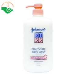 Sữa tắm Johnson pH 5.5 dưỡng thể dầu hạnh nhân 750ml
