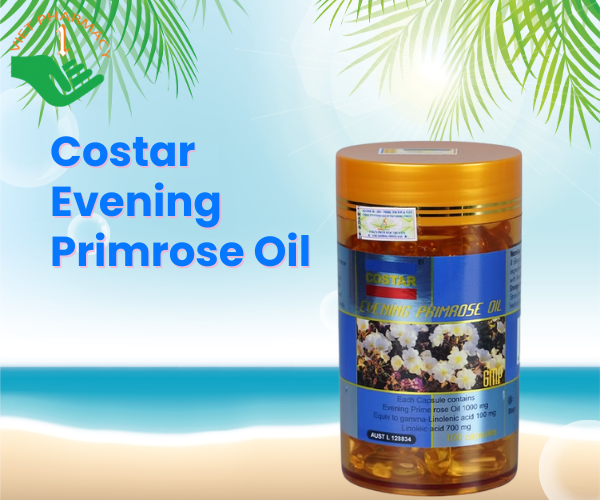 Thực phẩm bảo vệ sức khỏe Costar Evening Primrose Oil ( Lọ 100 viên)