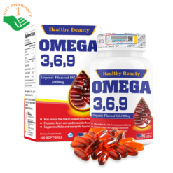 Viên uống dầu cá HB Healthy Beauty Omega 3 6 9 100 viên