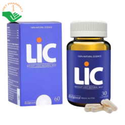 Viên uống giúp giảm cân và kiểm soát cân nặng hiệu quả LIC