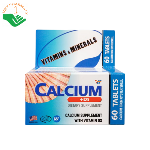 Viên uống hỗ trợ xương chắc khỏe VH-Calcium D3